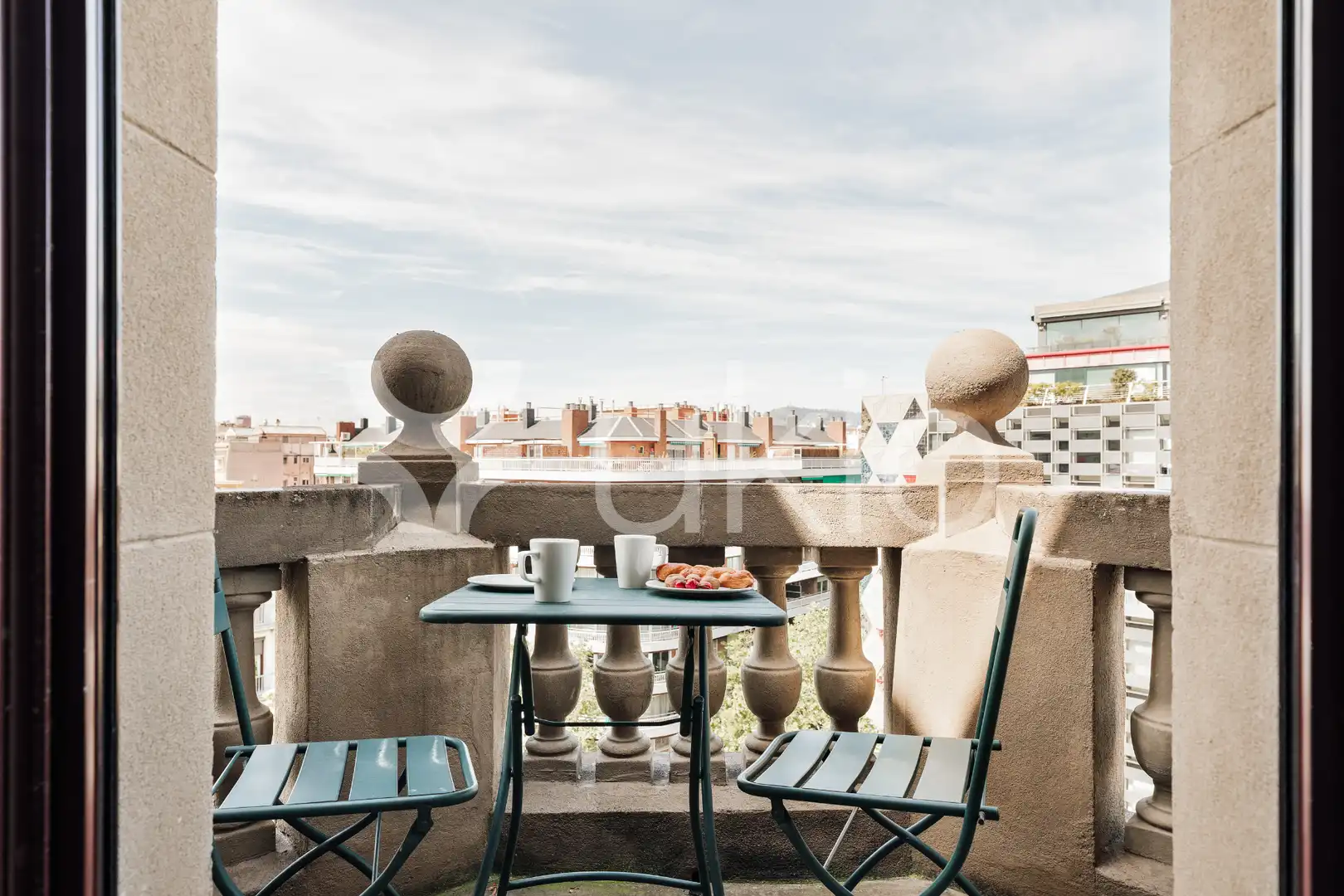 Terrassa de Apartament de lloguer en Barcelona amb Aire condicionat, Calefacció i Moblat