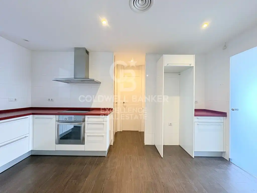 Cocina de Piso de alquiler en Valencia con Terraza