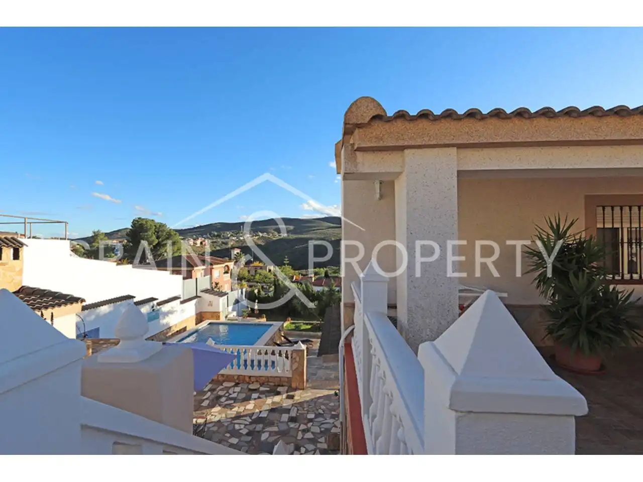Terrassa de Casa o xalet en venda en Turís amb Aire condicionat, Jardí privat i Terrassa