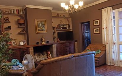 Living room of House or chalet for sale in Almadén de la Plata  with Air Conditioner, Terrace and Swimming Pool