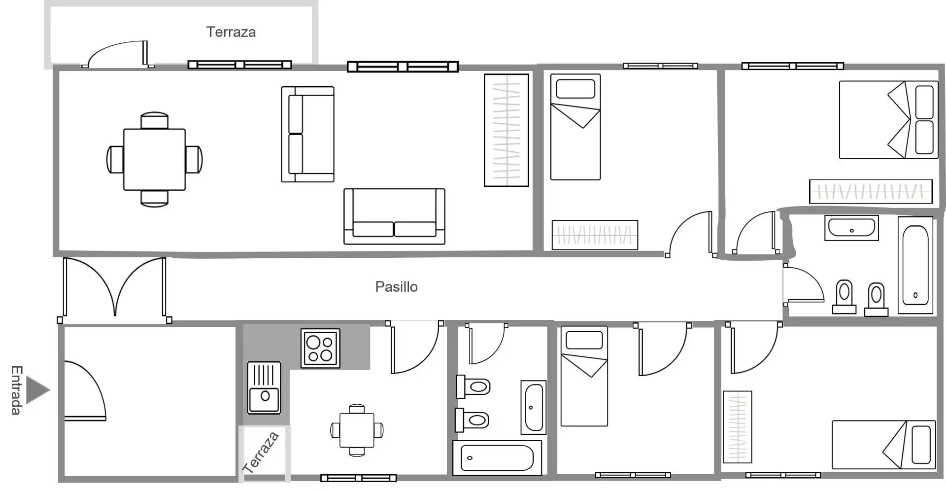 Wohnung mit Aufzug zum Verkauf in Santo Domingo - La Estación, imagen 22