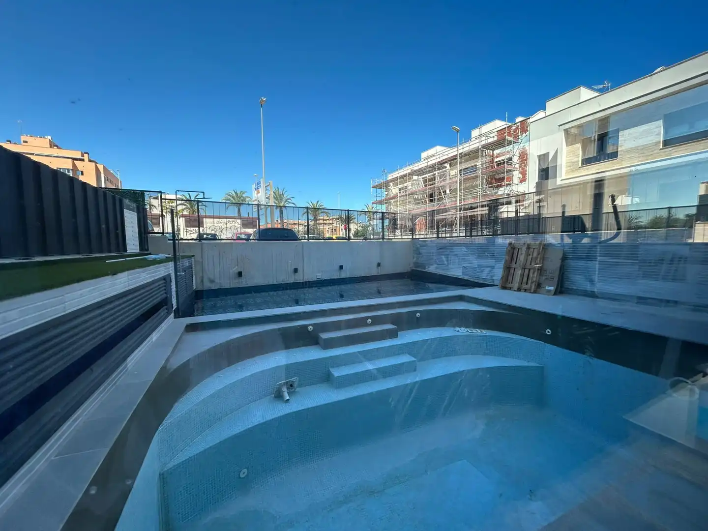 Swimming pool of Attic for sale in Murcia  with Air Conditioner, Terrace and Storage room