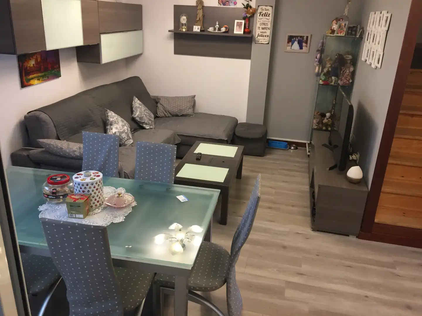 Sala d'estar de Casa o xalet en venda en Vigo  amb Calefacció, Forn i Rentadora