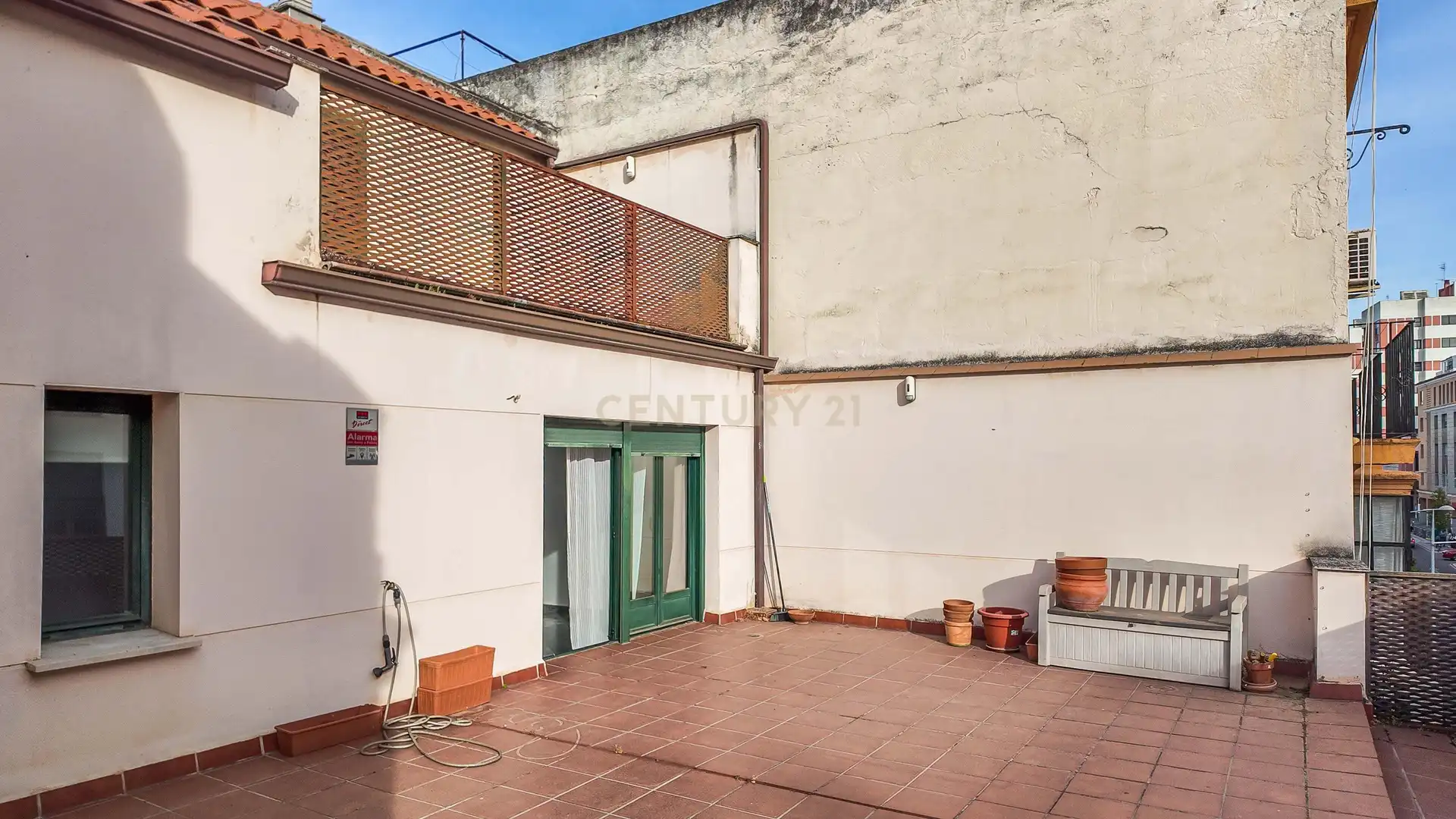 Terrasse von Maisonette zum Verkauf in Badajoz mit Klimaanlage, Abstellraum und Waschmaschine
