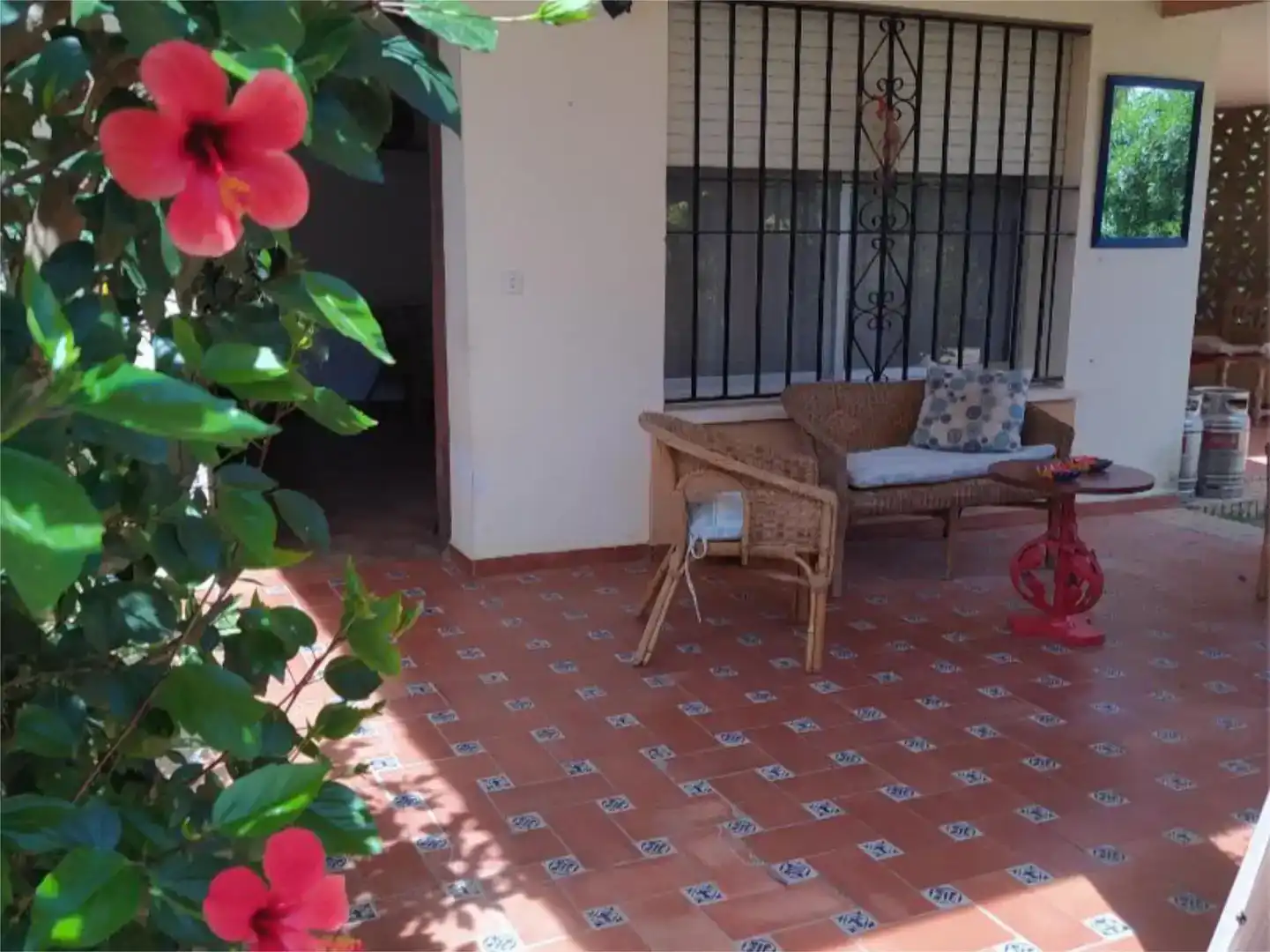 Terraza de Casa o chalet en venta en Ayamonte con Jardín privado, Piscina y Amueblado