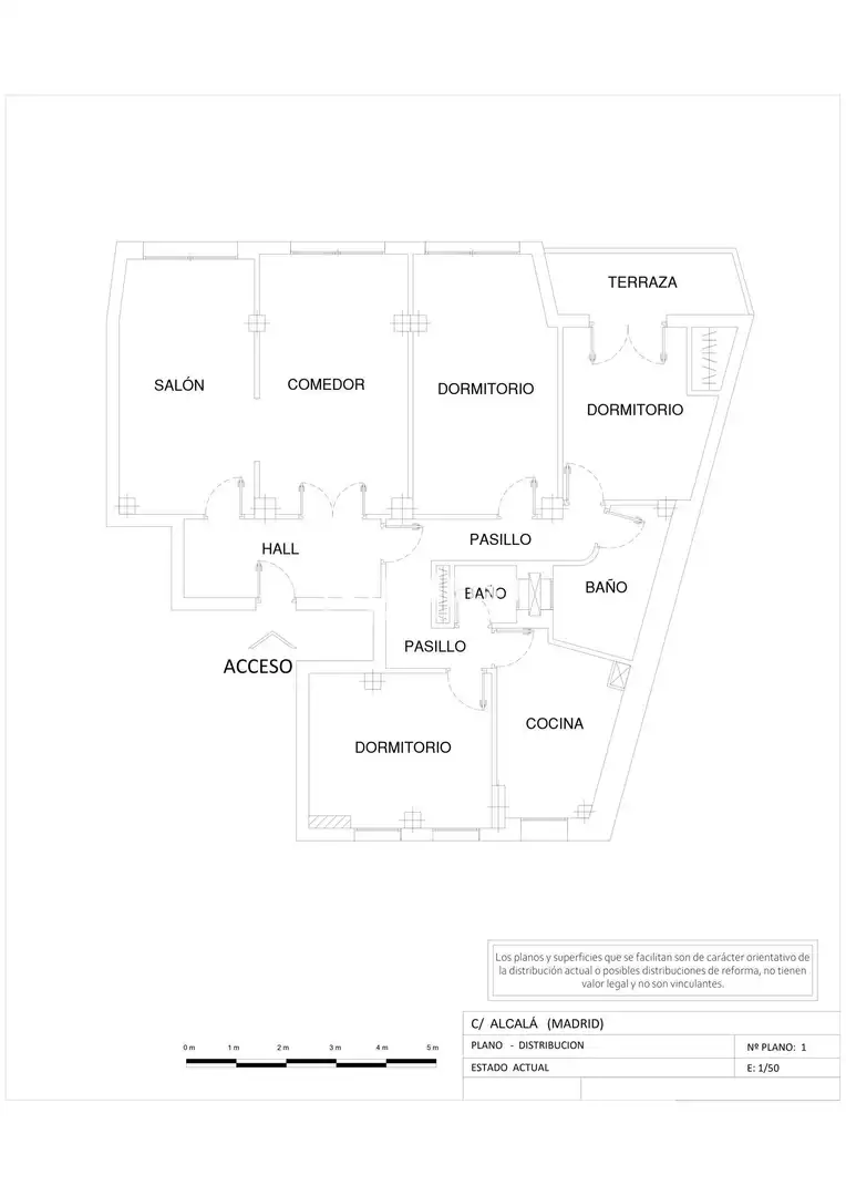 Piso en venta en Madrid con Aire acondicionado, Calefacción y Parquet
