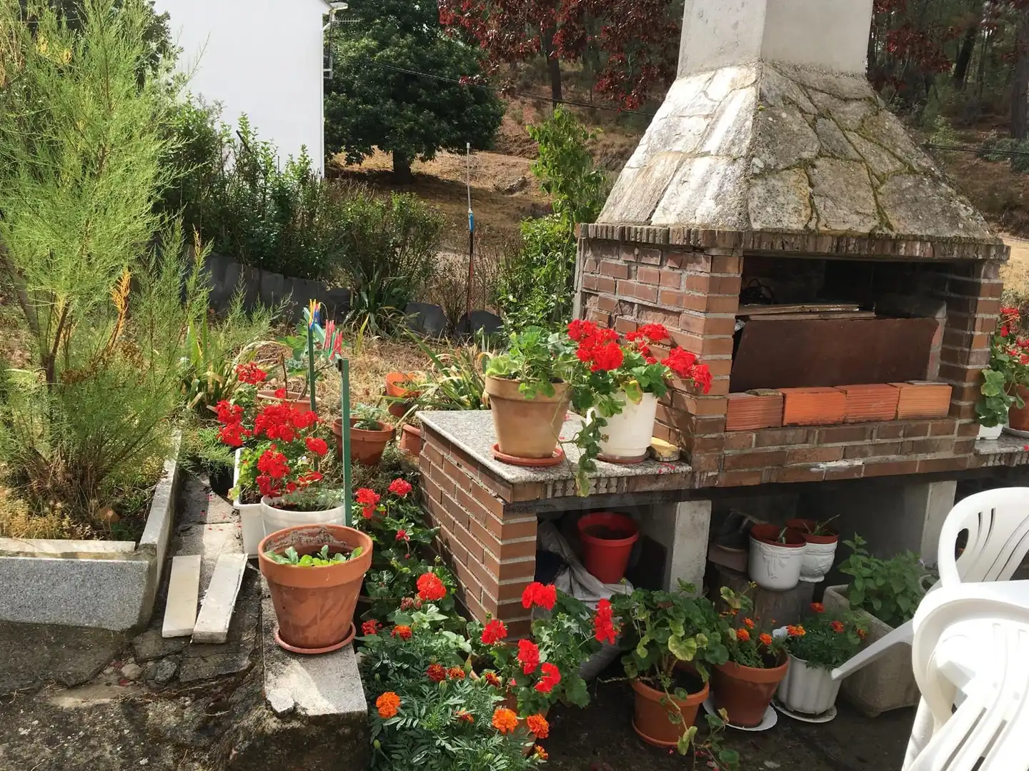 Jardí de Finca rústica en venda en Magaz de Cepeda amb Calefacció i Terrassa
