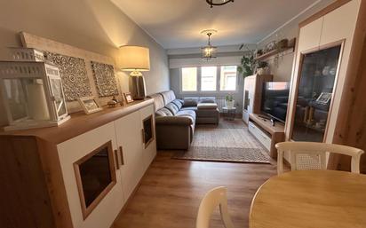 Living room of Flat for sale in Gijón   with Heating and Terrace