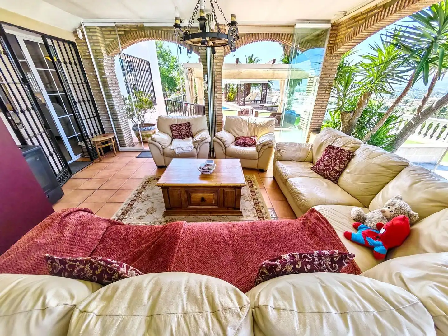 Wohnzimmer von Haus oder Chalet zum Verkauf in Alhaurín de la Torre mit Privatgarten, Terrasse und Abstellraum