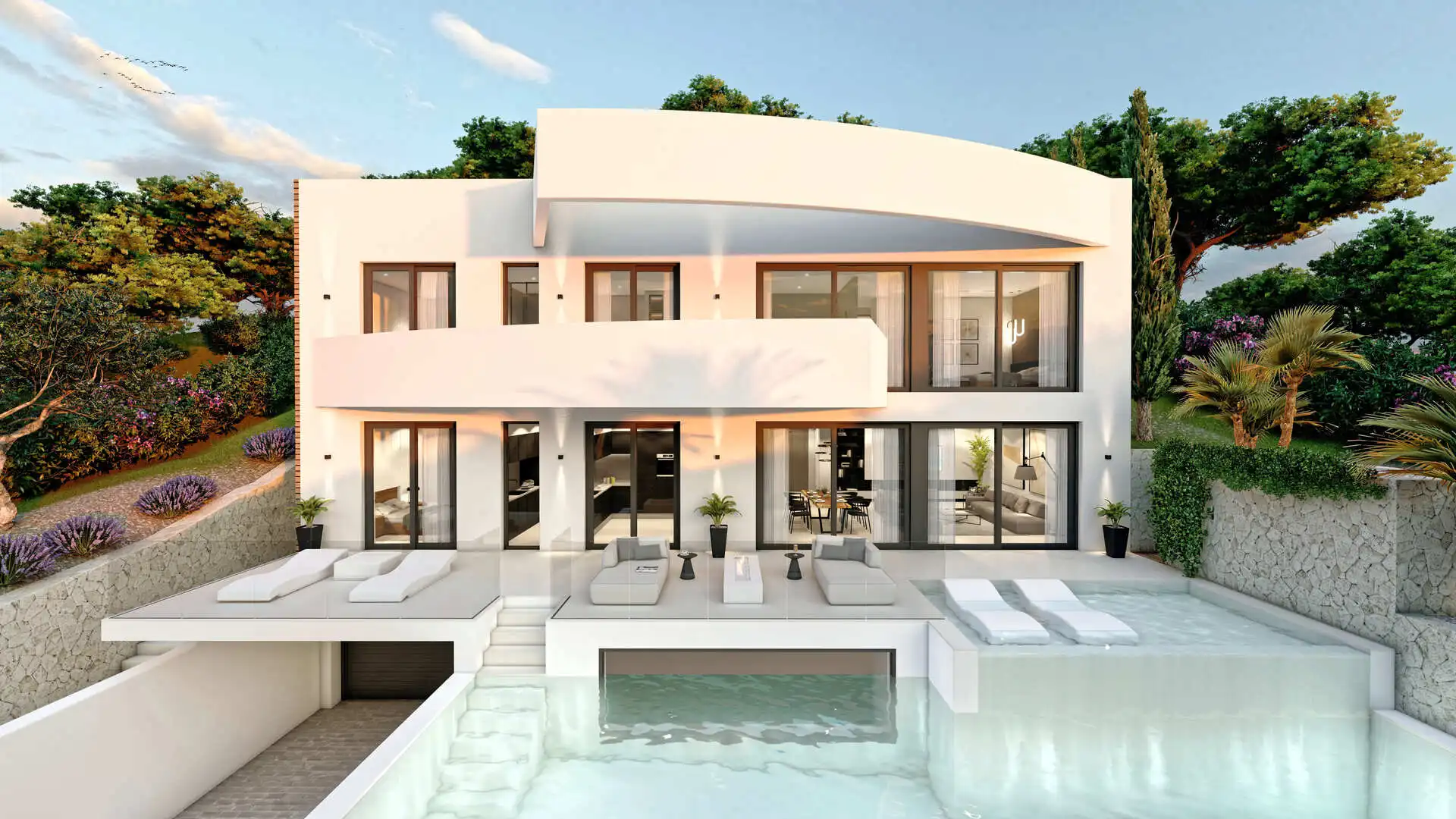 Detached house with pool for sale in Avenida Bernia