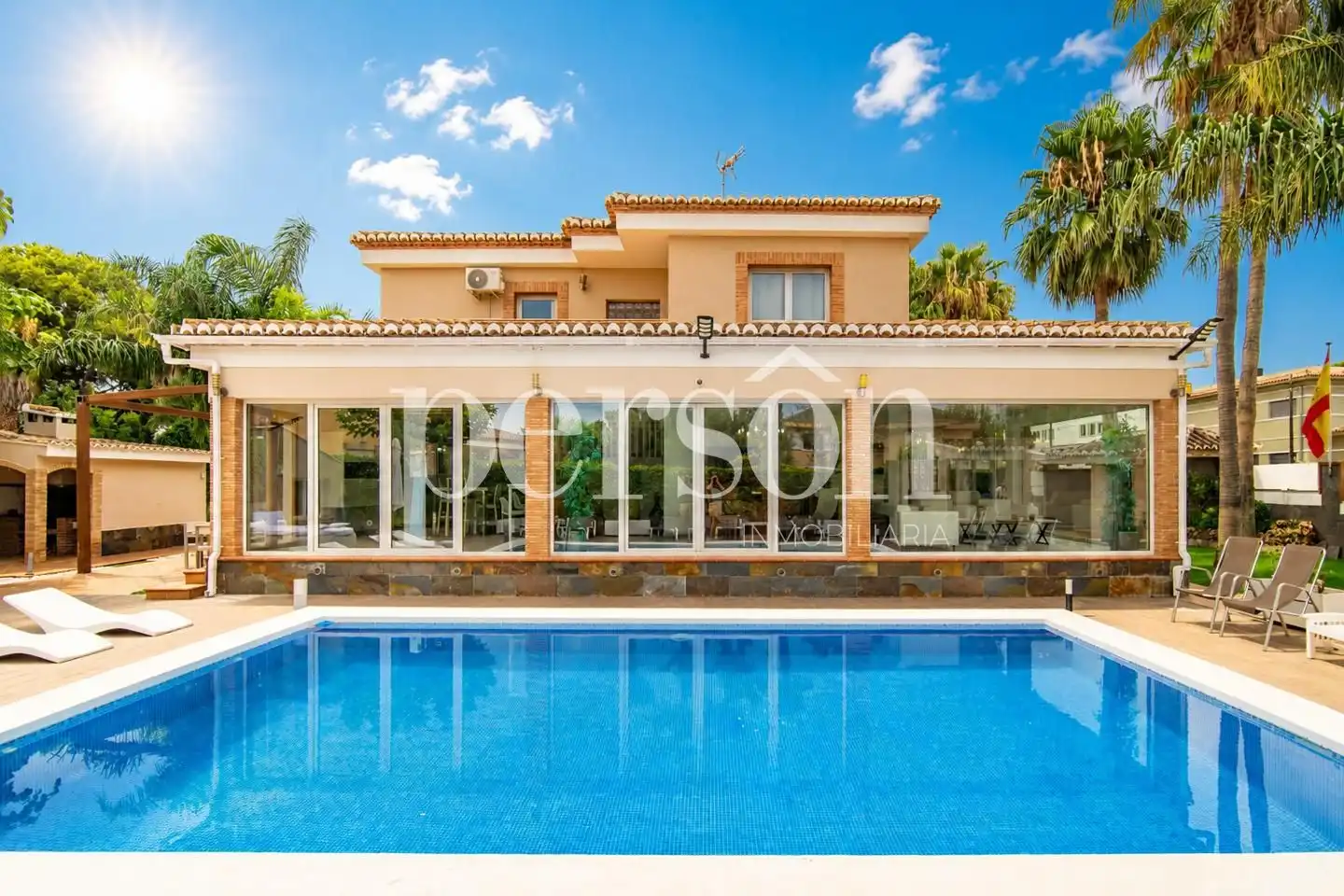 Exterior view of Houses for sale in Bétera  with Air Conditioner, Heating and Private garden