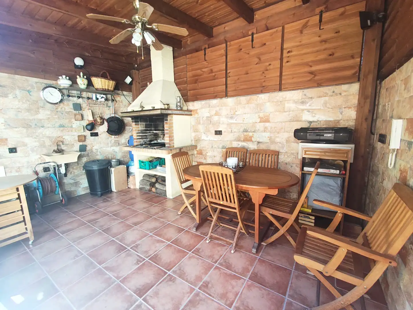Terraza de Casa adosada en venta en Olesa de Montserrat con Aire acondicionado, Calefacción y Trastero
