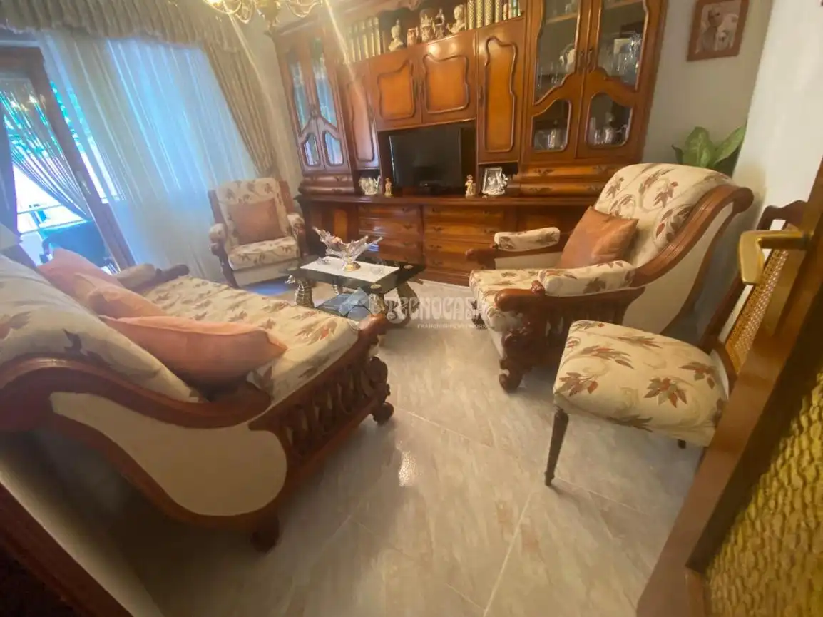 Sala d'estar de Pis en venda en Getafe amb Calefacció i Terrassa