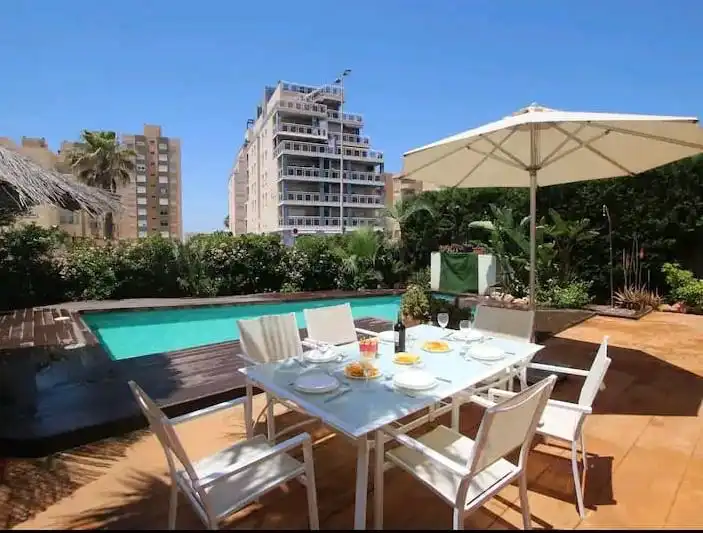 Terrace of Houses for rent in La Manga del Mar Menor  with Heating, Private garden and Terrace