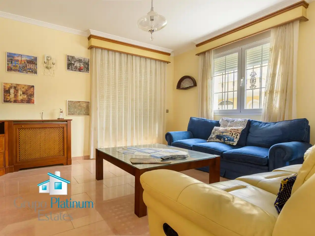 Sala de estar de Casa o chalet en venta en Olula del Río con Aire acondicionado, Calefacción y Jardín privado
