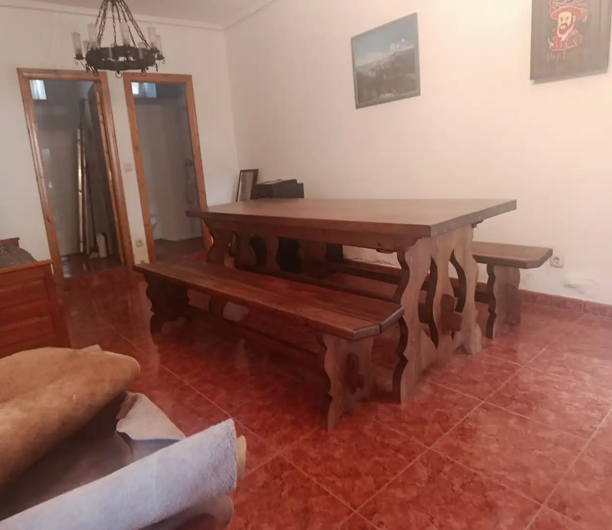 Dining room of Houses for sale in Pravia  with Heating, Furnished and Oven