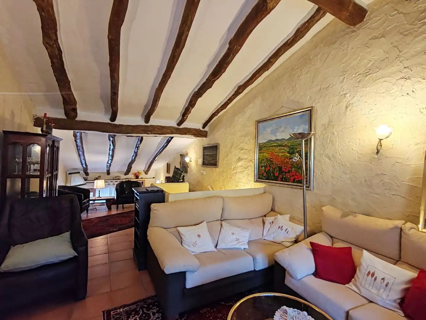 Living room of Country homes for sale in Penàguila  with Heating, Terrace and Storage room