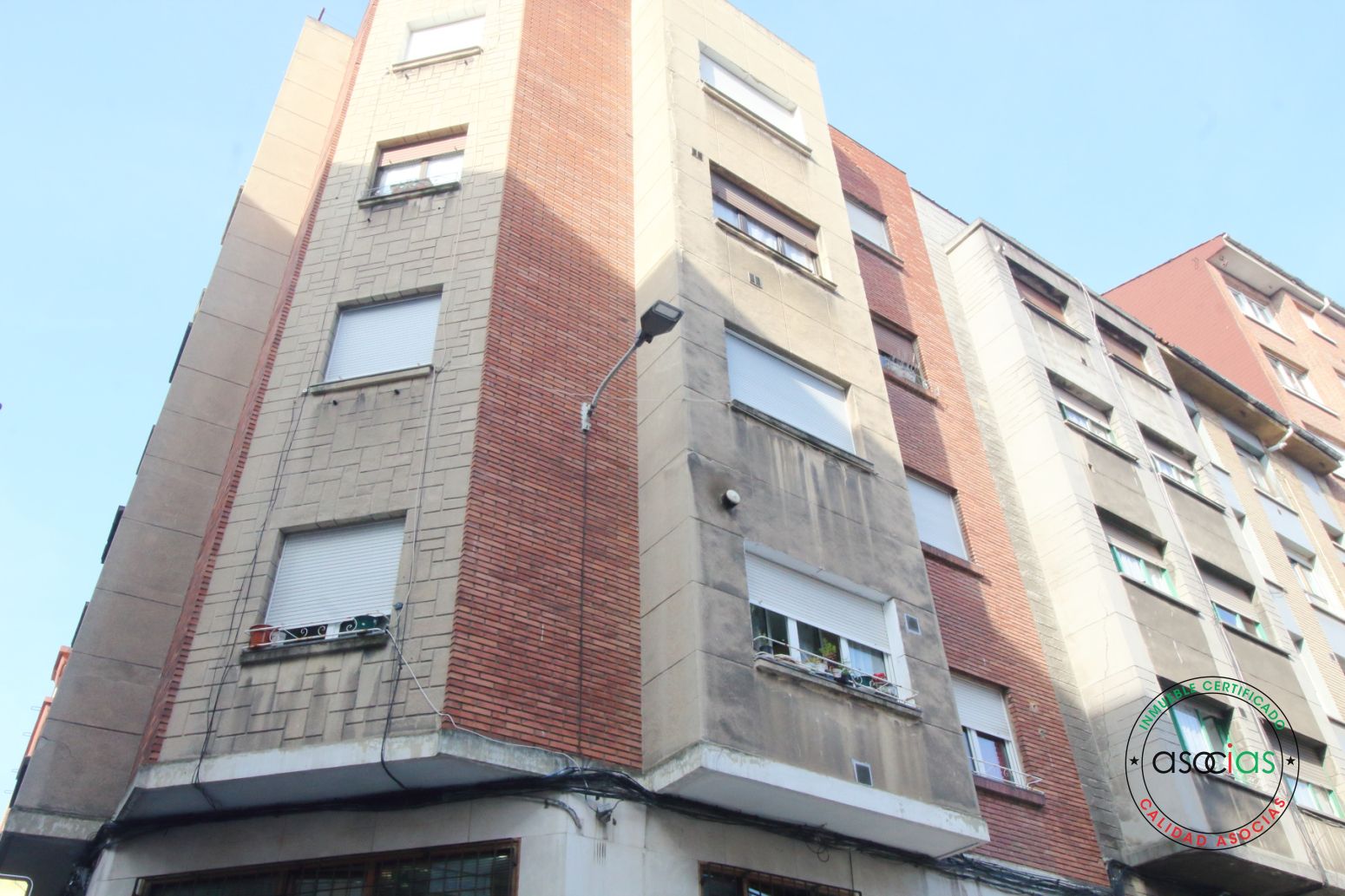 Exterior view of Flat for sale in Gijón   with Parquet flooring