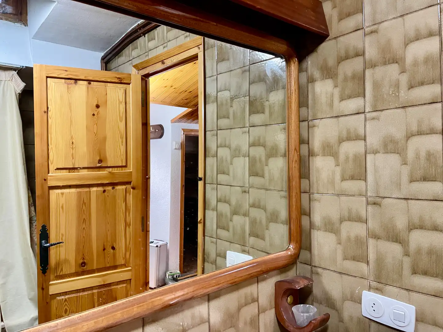 Baño de Ático en venta en Setcases con Calefacción, Terraza y Amueblado
