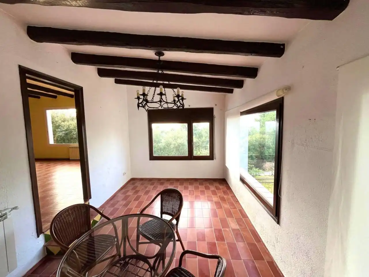 Dining room of Houses for sale in Quart  with Heating and Private garden