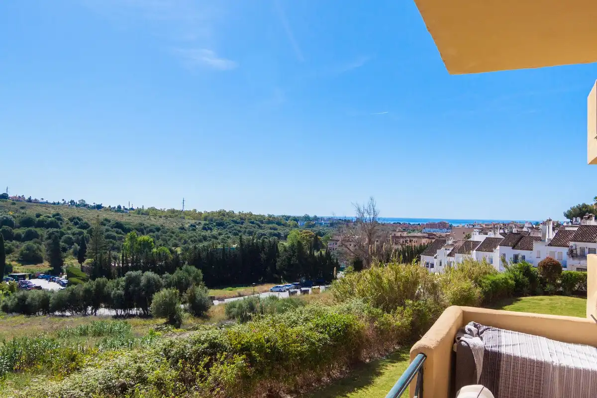 Garden of Flat for sale in Estepona  with Air Conditioner, Private garden and Terrace