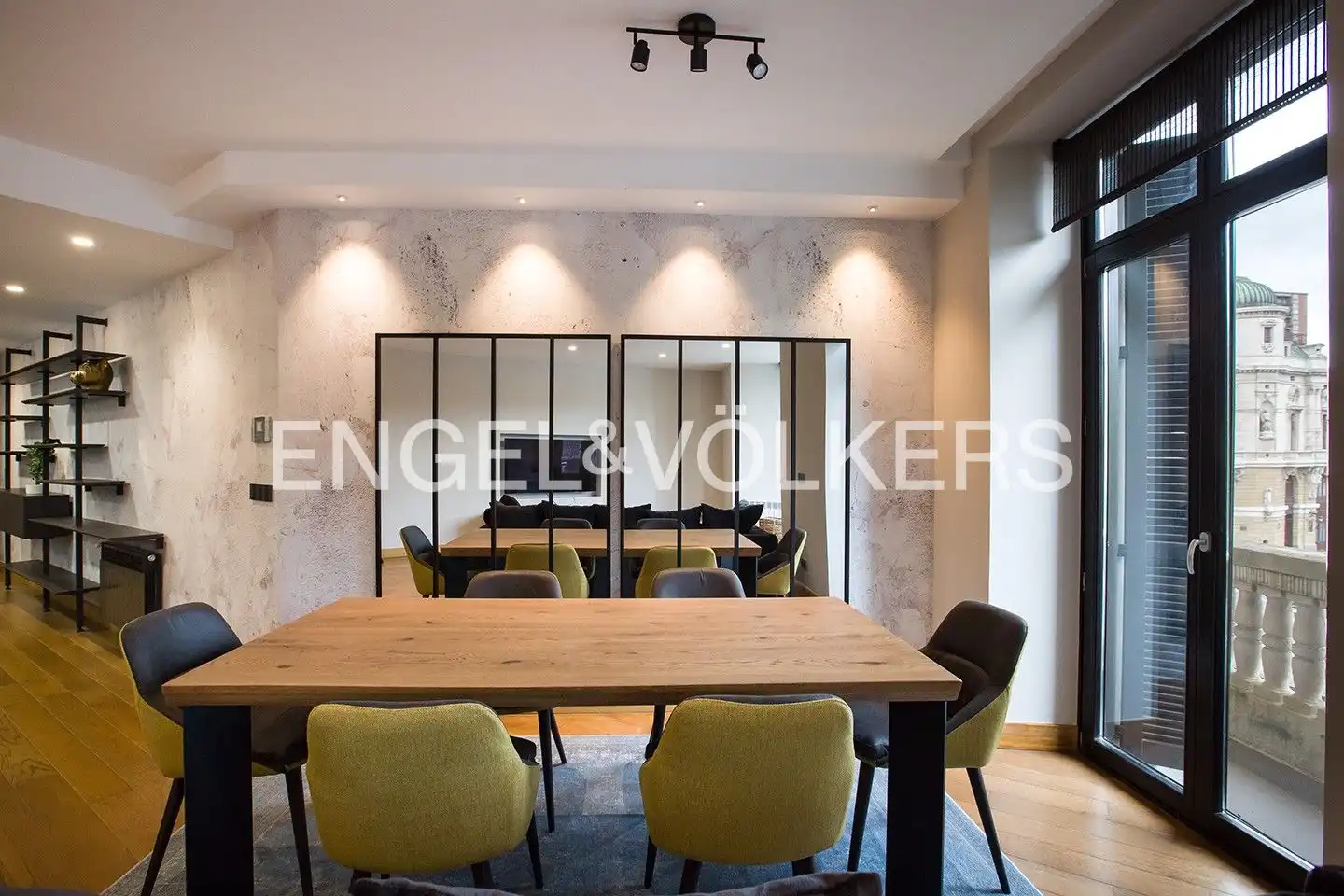 Comedor de Piso de alquiler en Bilbao  con Calefacción, Amueblado y Balcón