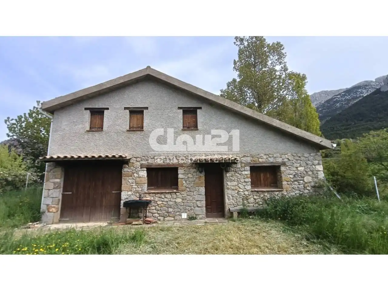 Vista exterior de Casa o chalet en venta en Gósol con Jardín privado, Terraza y Amueblado