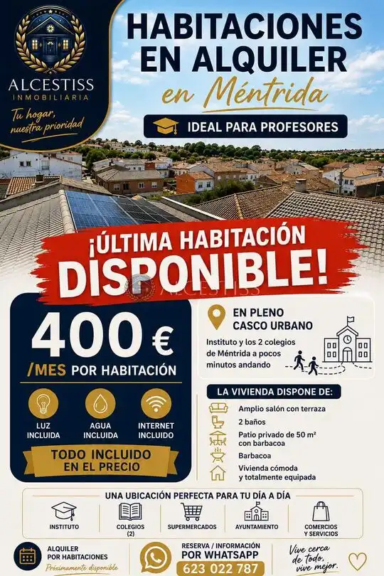 Vista exterior de Pis de lloguer en Méntrida amb Aire condicionat, Calefacció i Terrassa
