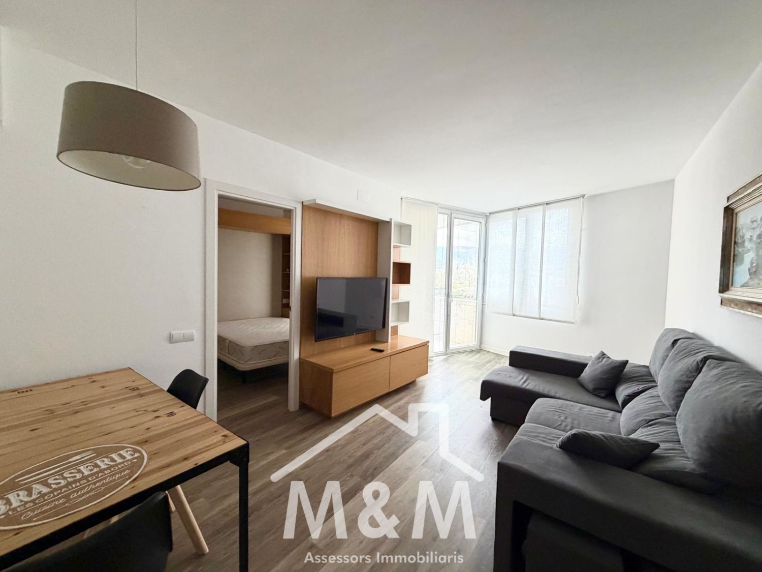 Sala d'estar de Apartament de lloguer en Castelldefels amb Balcó