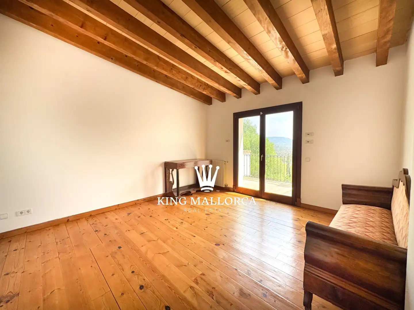 Sala d'estar de Casa o xalet de lloguer en Esporles amb Calefacció, Jardí privat i Terrassa