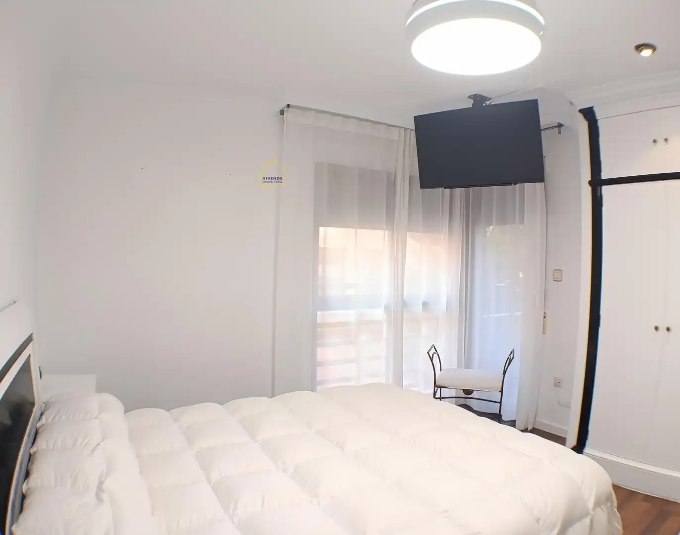 Bedroom of Flat for sale in Lorca  with Air Conditioner, Storage room and Balcony