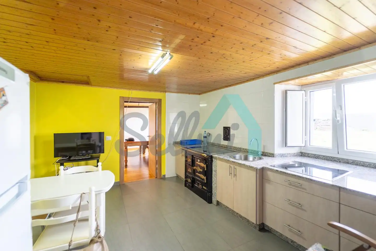 Cocina de Casa o chalet en venta en Grandas de Salime con Jardín privado y Parquet