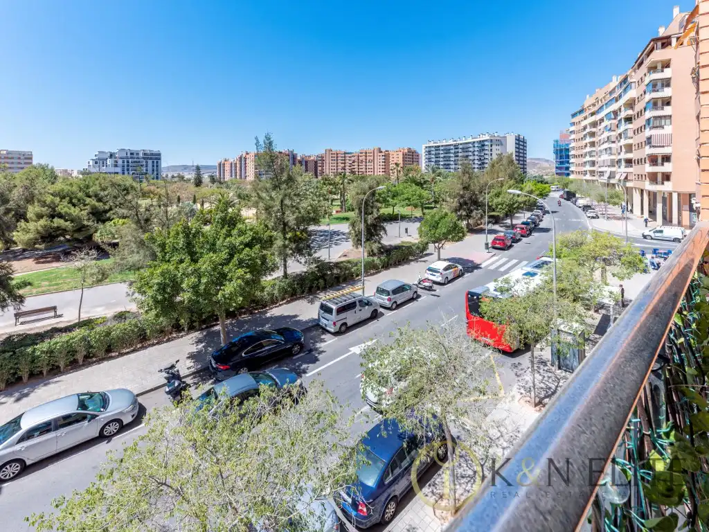 Exterior view of Flat for sale in Alicante / Alacant  with Air Conditioner, Private garden and Terrace