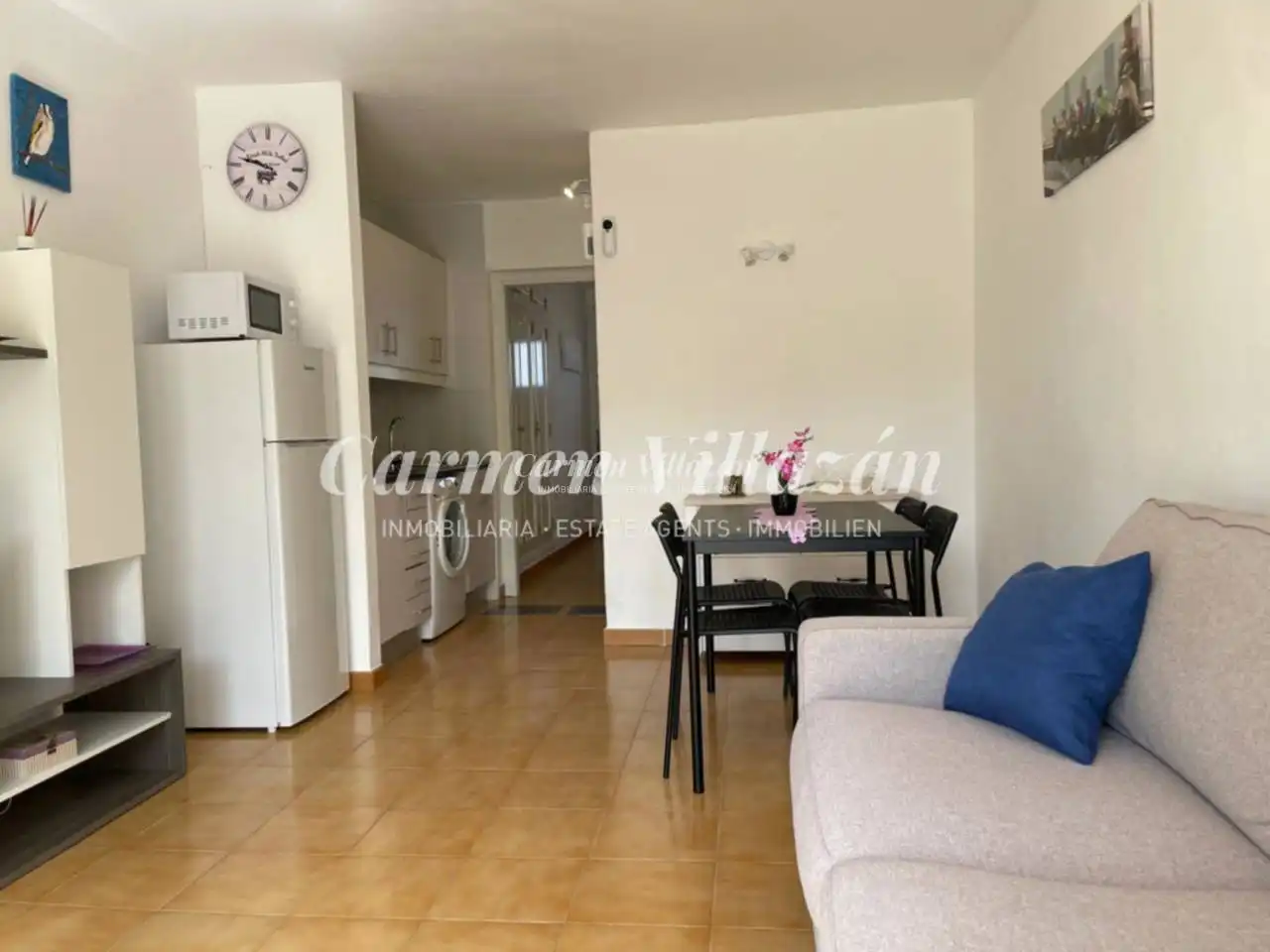 Sala d'estar de Apartament en venda en Antigua amb Terrassa, Moblat i Piscina comunitària
