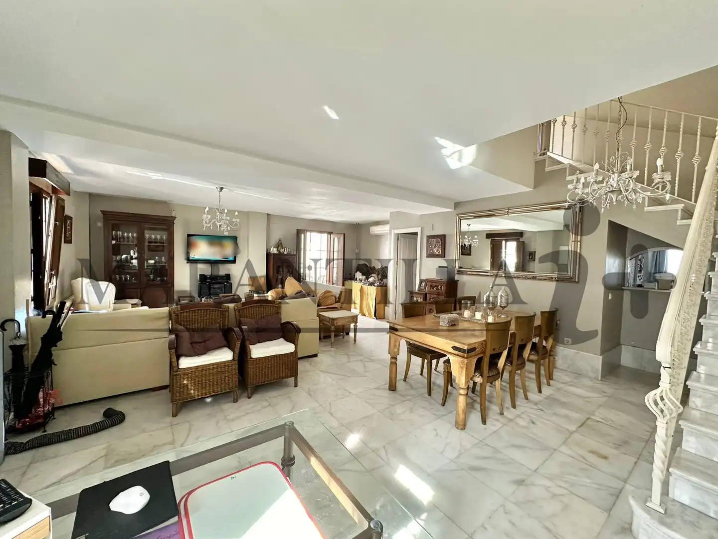 Comedor de Casa o chalet en venta en La Antilla con Jardín privado, Terraza y Trastero