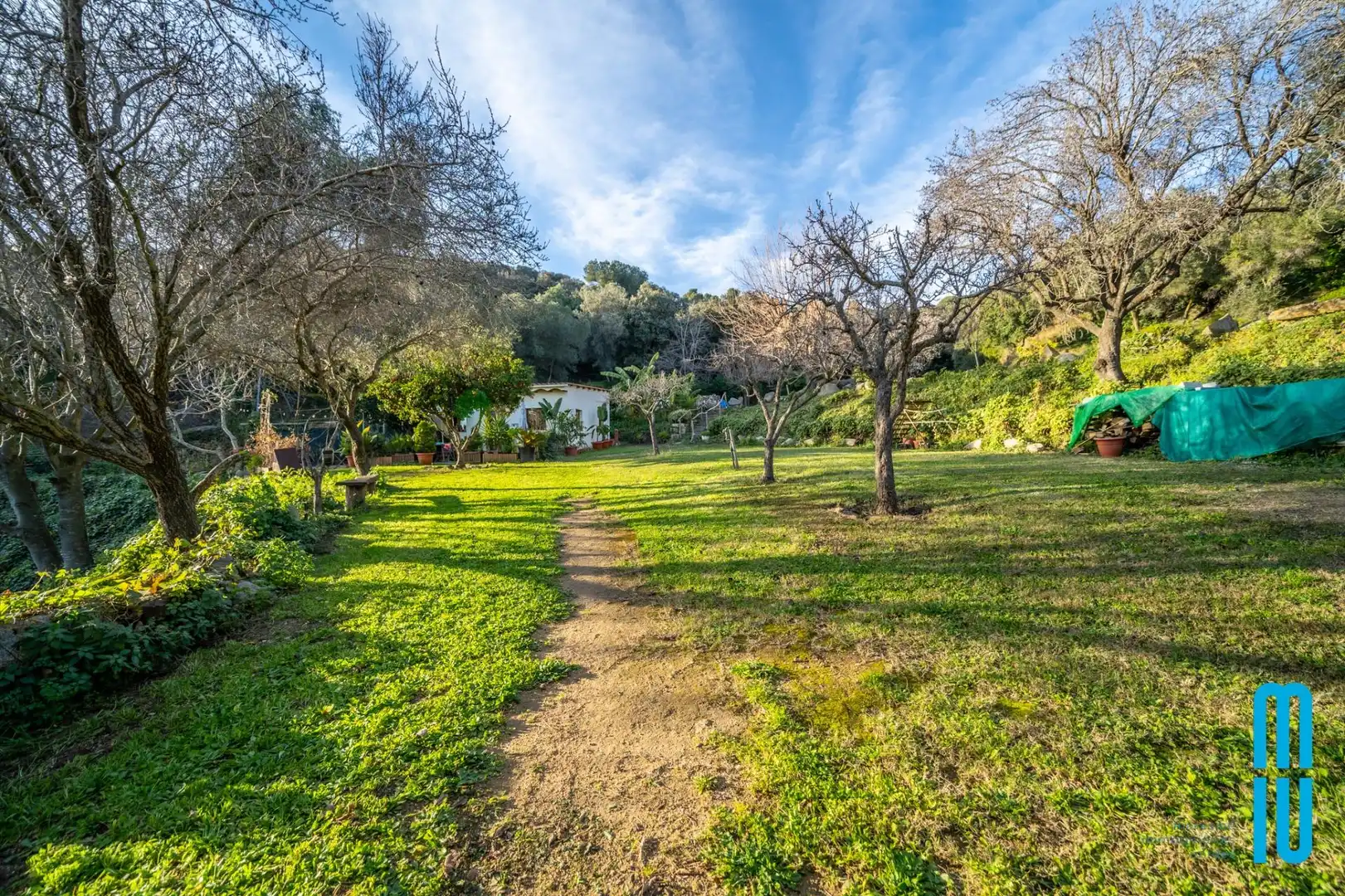 Jardí de Finca rústica de lloguer en Pineda de Mar amb Calefacció, Jardí privat i Terrassa