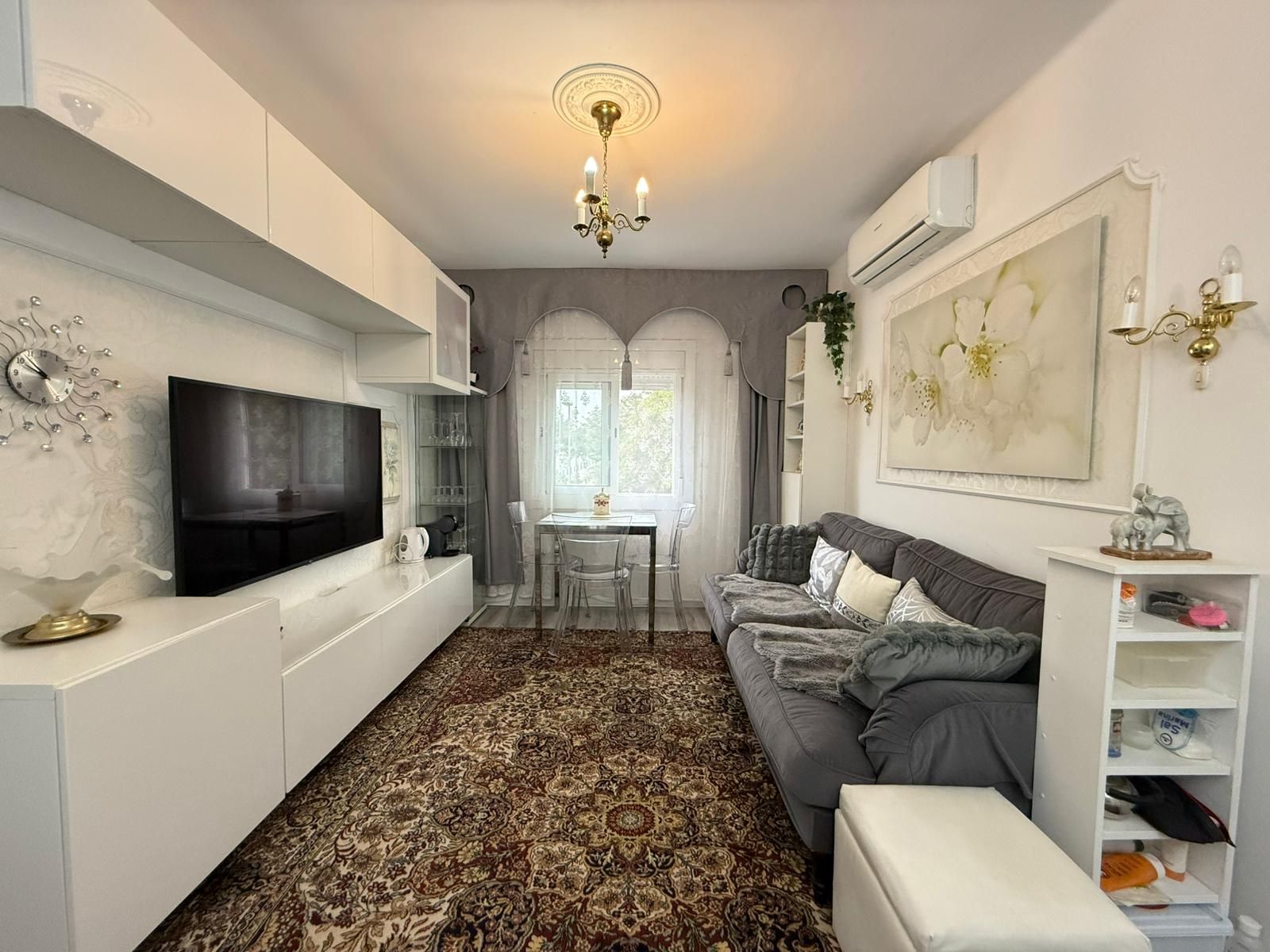 Living room of Flat for sale in Badalona