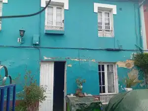 Vista exterior de Casa o xalet en venda en Langreo amb Jardí privat i Balcó