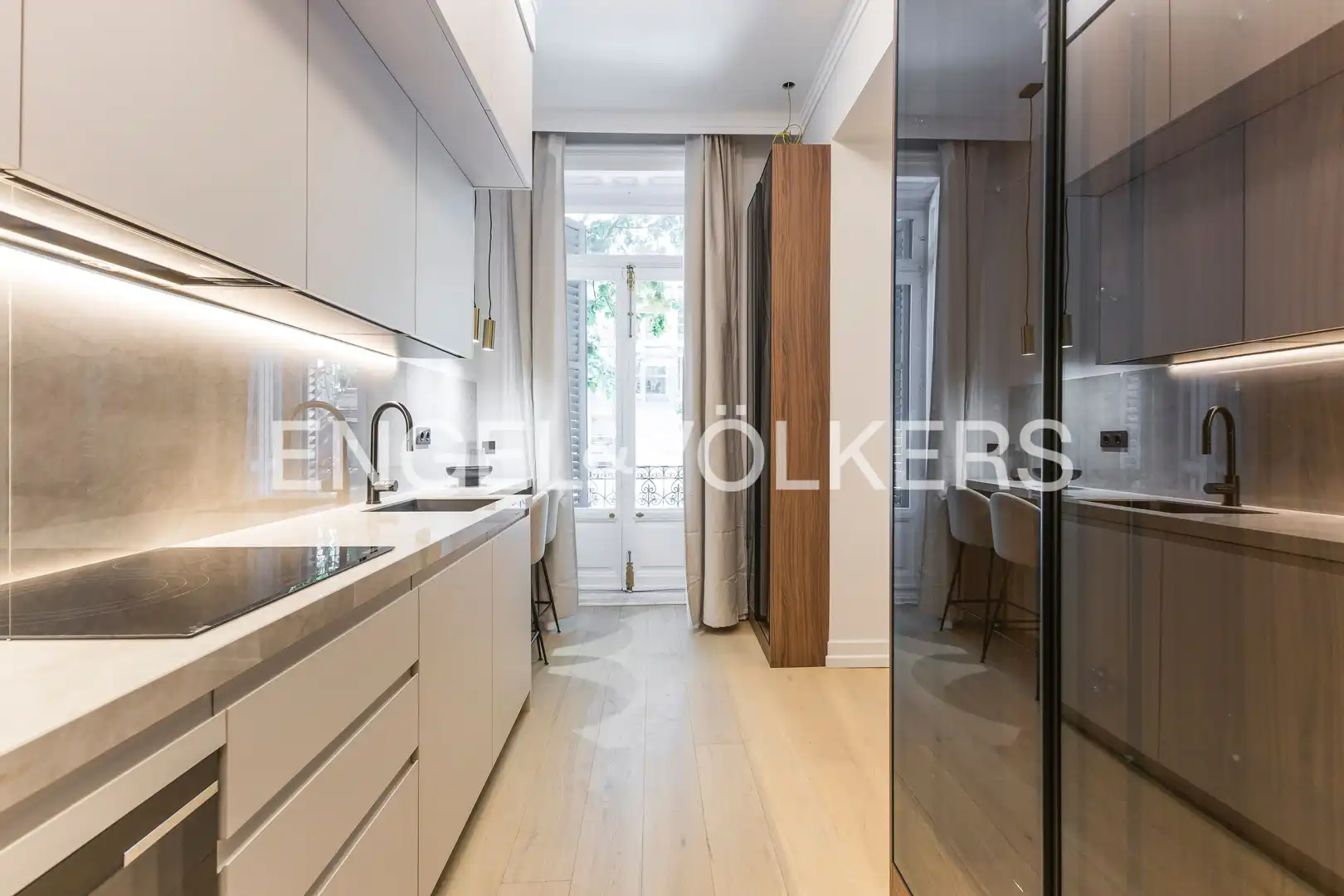 Küche von Wohnung zum Verkauf in Madrid mit Klimaanlage, Heizung und Möbliert