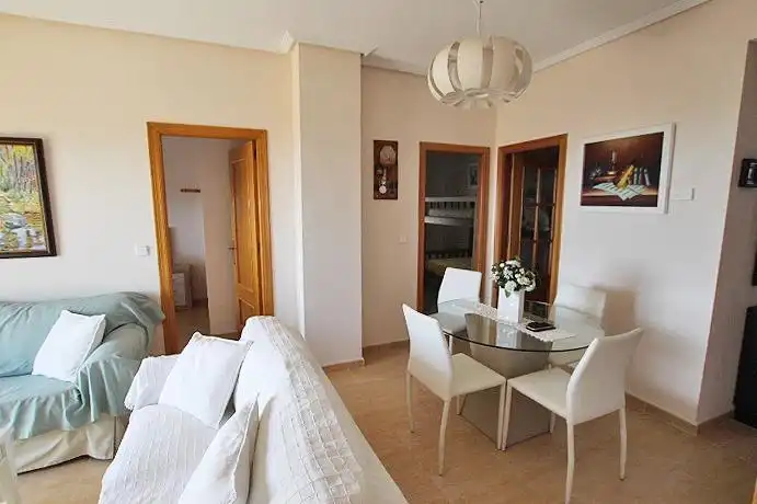 Wohnzimmer von Wohnungen zum Verkauf in Guardamar del Segura mit Klimaanlage, Terrasse und Abstellraum