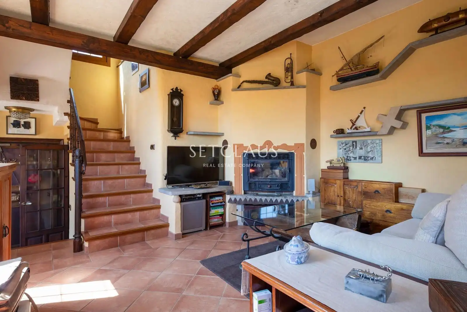 Sala d'estar de Edifici en venda en Begur