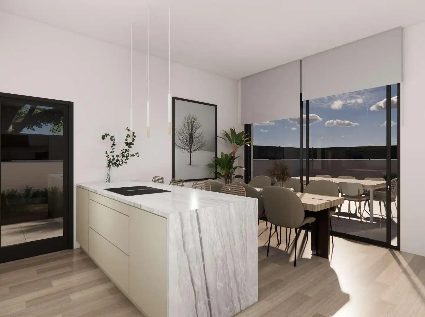 Cuina de Casa o xalet en venda en Rojales amb Aire condicionat, Jardí privat i Terrassa