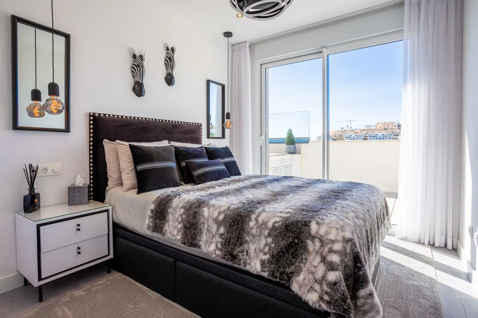 Habitación de Ático en venta en Mijas con Aire acondicionado, Terraza y Piscina