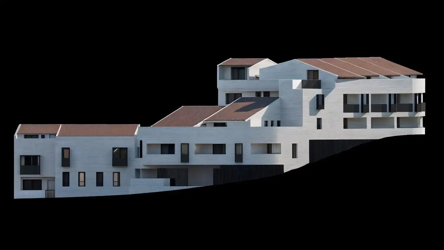Vista exterior de Dúplex en venta en Castellví de Rosanes con Calefacción y Terraza