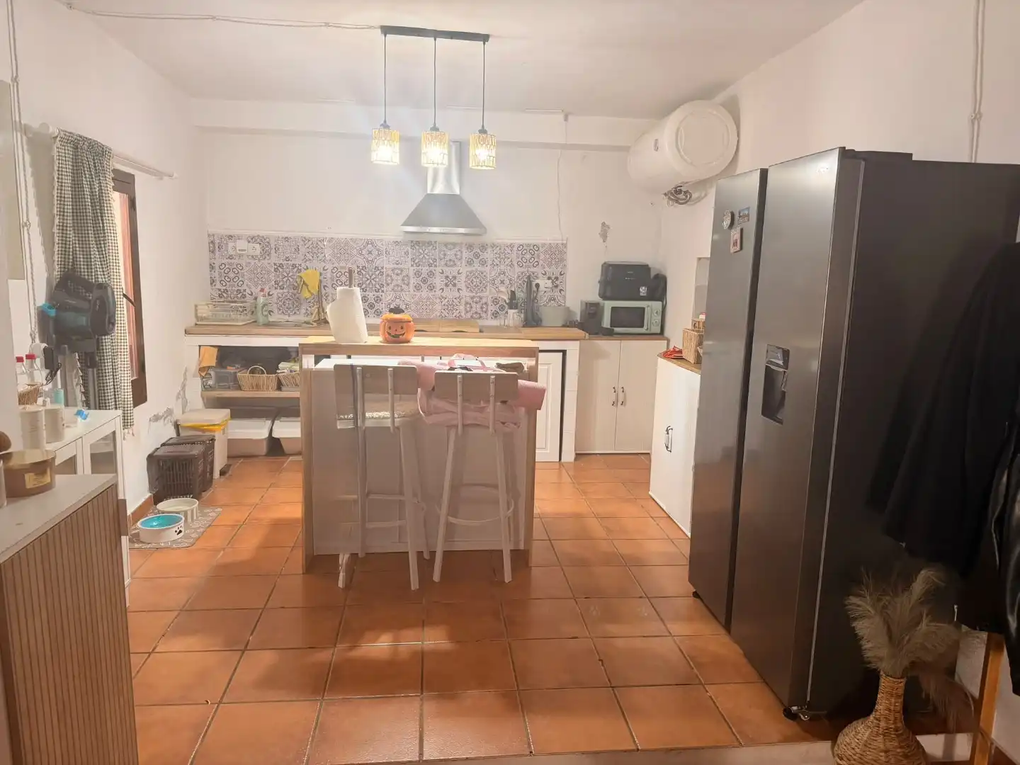 Kitchen of Houses for sale in Almáchar, Málaga