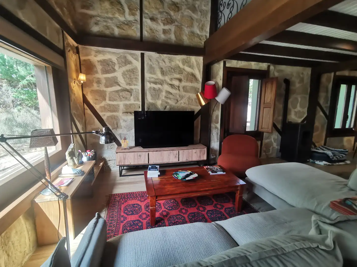 Sala de estar de Casa o chalet en venta en Alba de Tormes con Calefacción, Jardín privado y Terraza