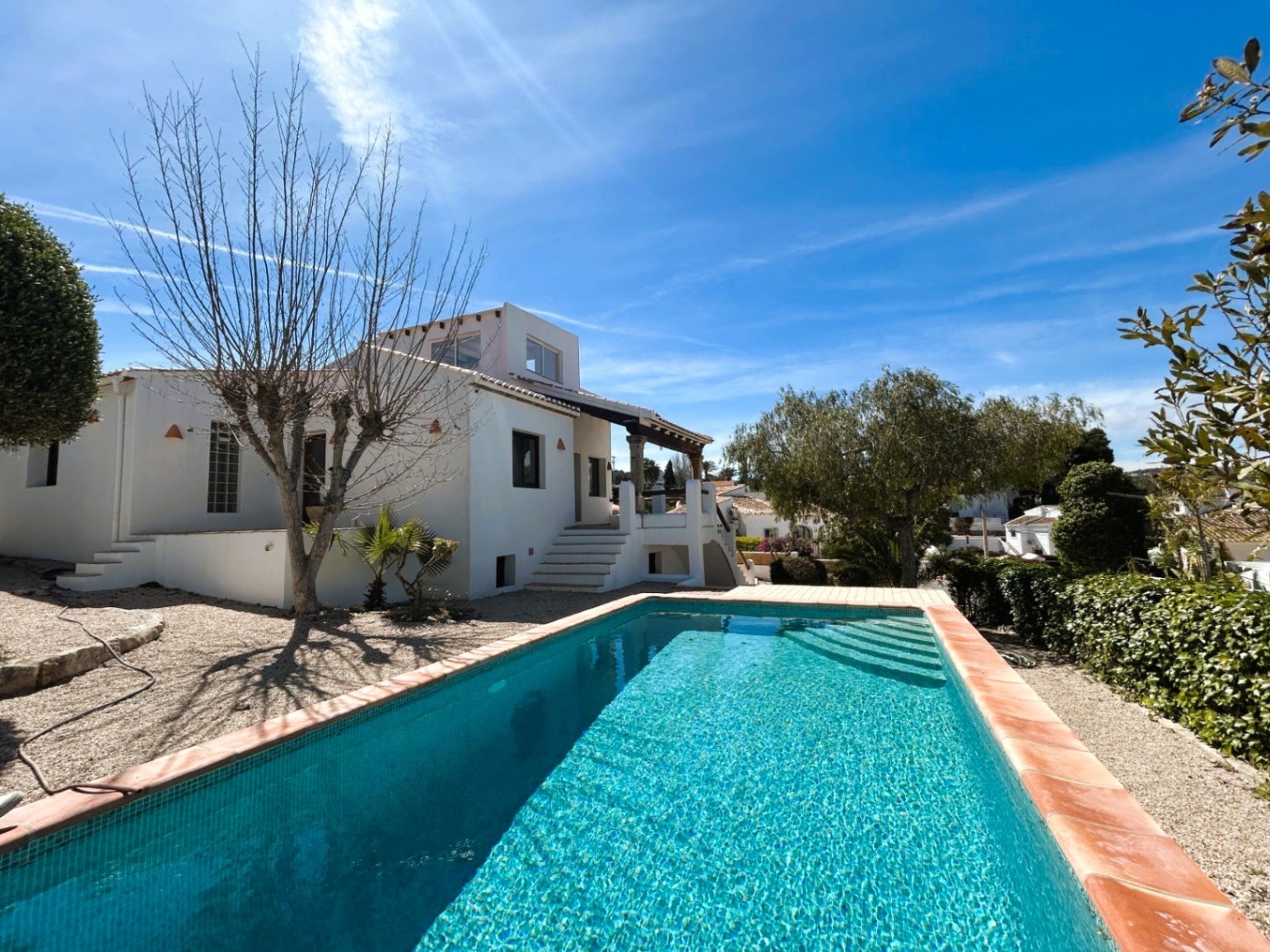 Vista exterior de Casa o xalet en venda en Jávea / Xàbia amb Aire condicionat, Calefacció i Terrassa