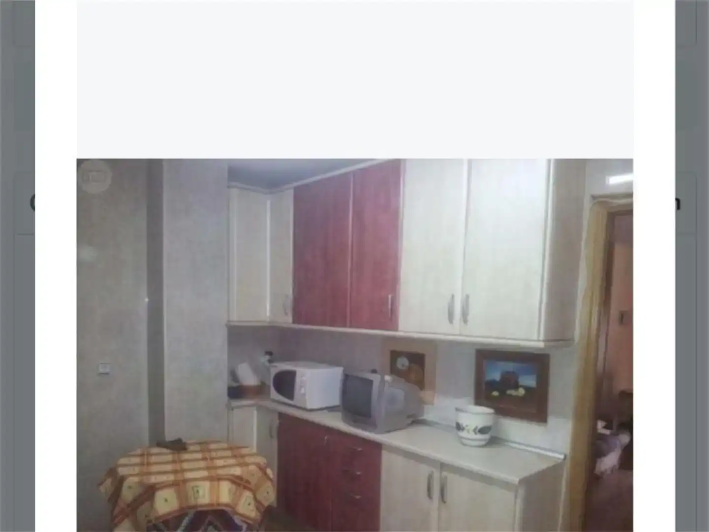 Cocina de Casa adosada en venta en Liétor