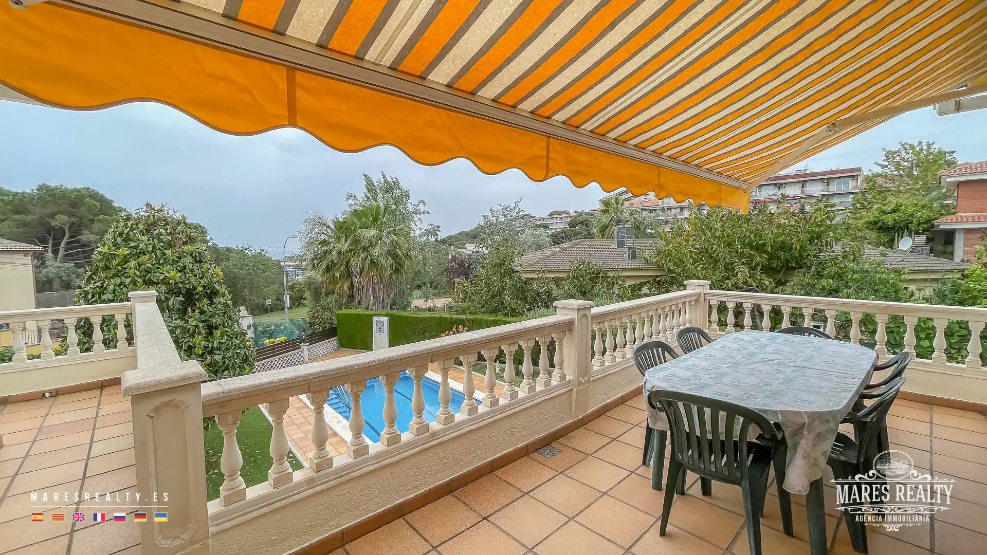 Terrassa de Casa o xalet en venda en Lloret de Mar amb Calefacció, Jardí privat i Terrassa
