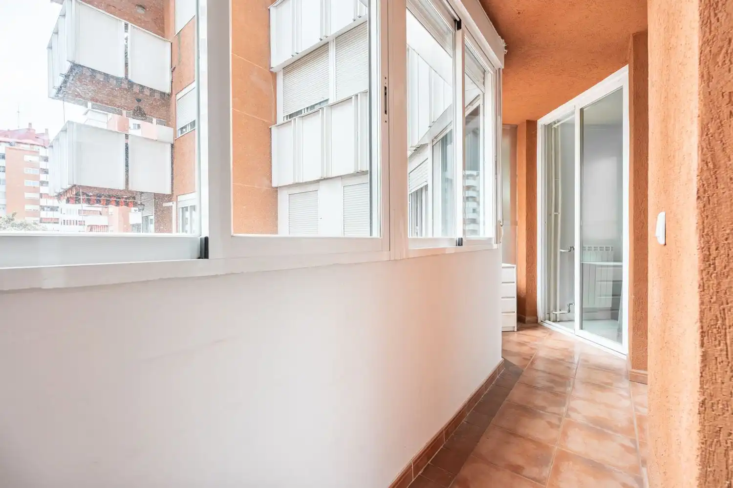 Balcony of Flat for sale in Móstoles  with Heating and Terrace